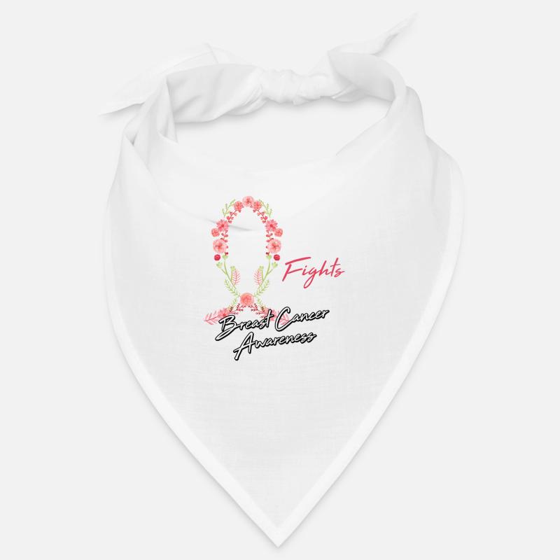 Brustkrebs Schleife Blume Kampf Chemo Geschenk Bandana