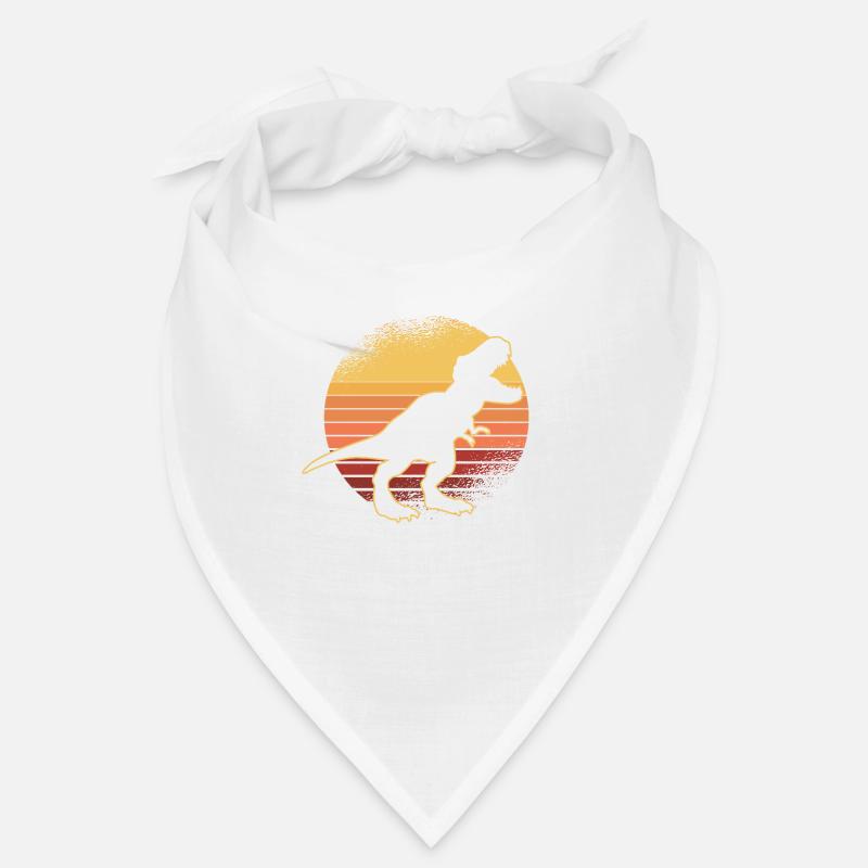 T-Rex Rex Dinosaurier Retro Spruch Geschenk Bandana