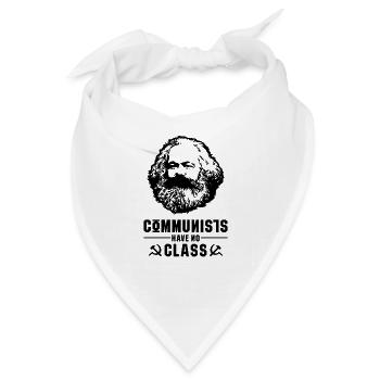Communists class Geschenk Karl Marx Marxismus - Bandana - Weiß - Vorne