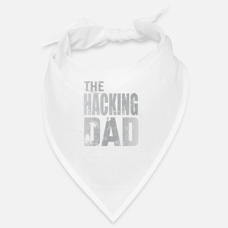 The Hacking Dad Hacker Vater Papa Code Computer Bandana