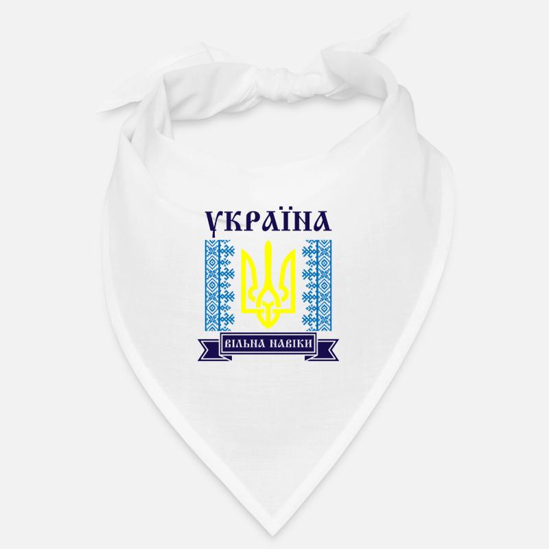 Kiev Trysub drapeau cyrillique cadeau Ukraine Bandana