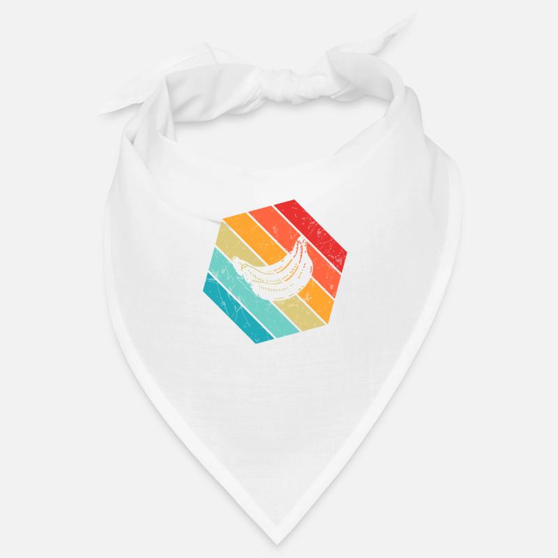 Banana Vegan Lover Retro Veggie Fruit Gift idea Bandana
