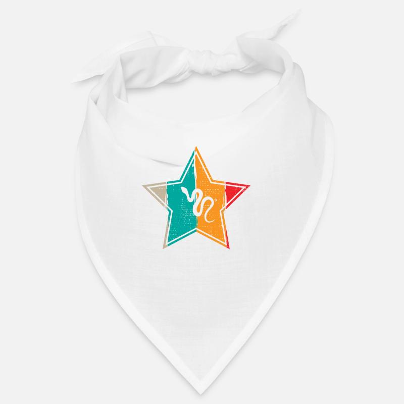 Snake Retro Reptile Python Gift idea Bandana