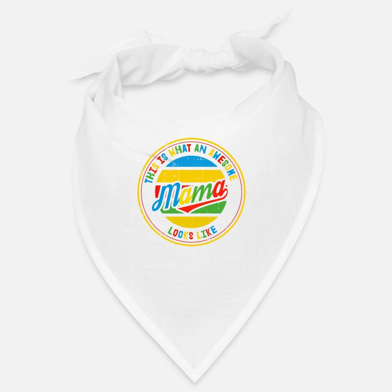 Bester Mama Muttertag Mutter Mom Retro Geschenk Bandana