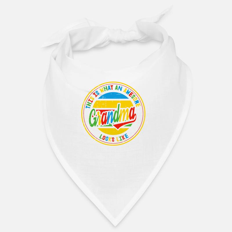 Beste Oma Großmutter der Welt Retro Geschenk Bandana