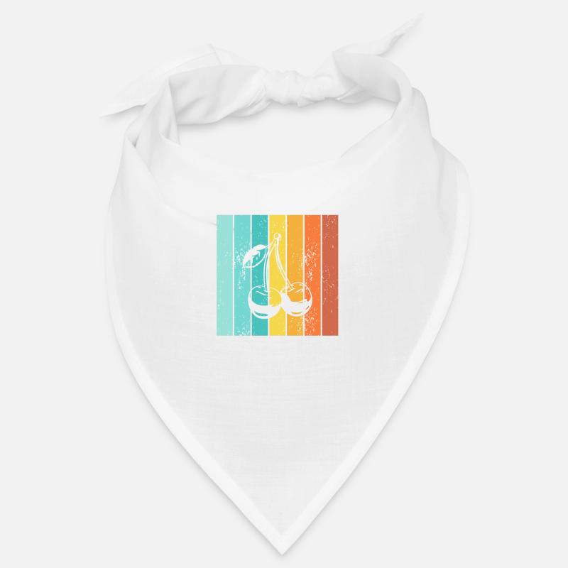 Kirsche Retro Frucht Obst Bandana