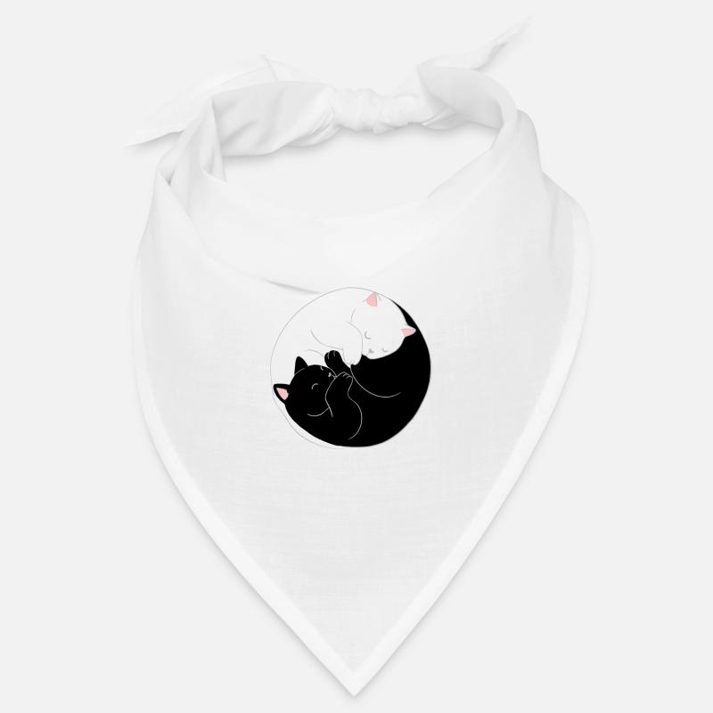 Yin et Yang chat Bandana
