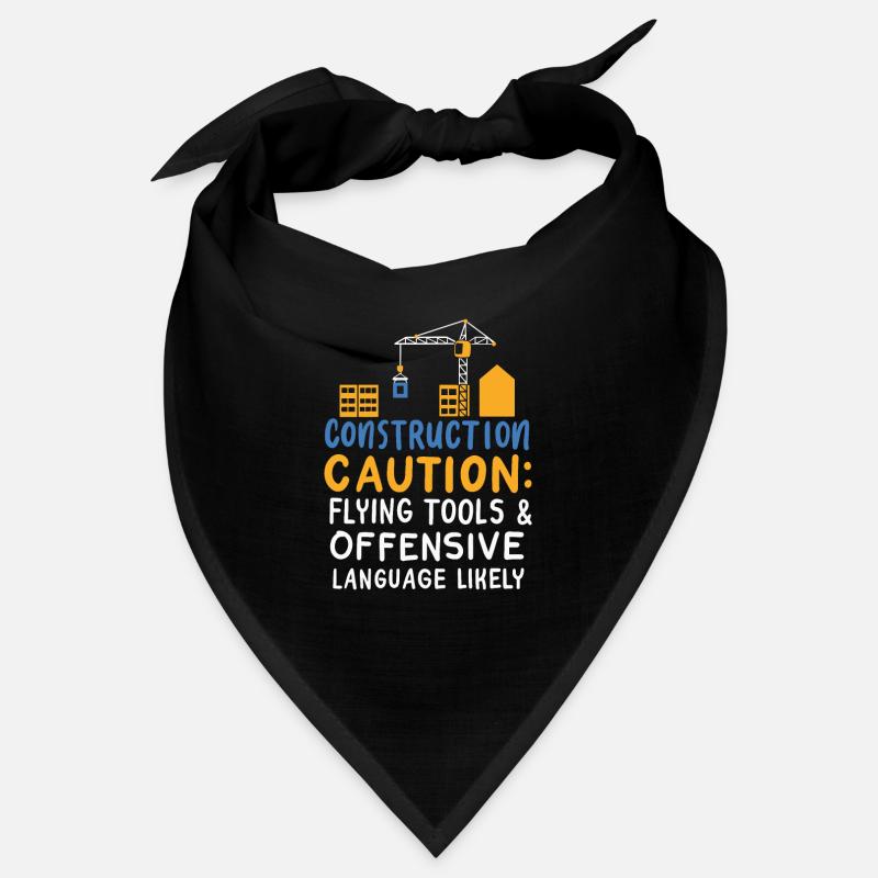 Construction Attention Flying Tools & Offensive Bandana