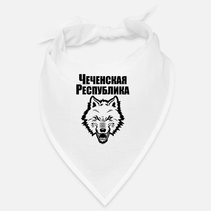 Tschetschenische Republik Noxchi Geschenk Grosny - Bandana - Weiß