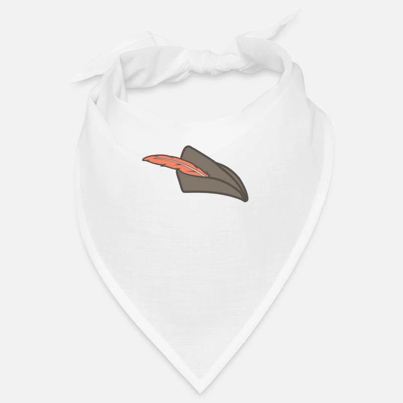 Hunter hat - Bandana - white