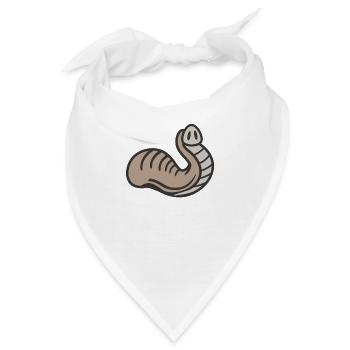 Elefant Rüssel - Bandana - Weiß - Vorne