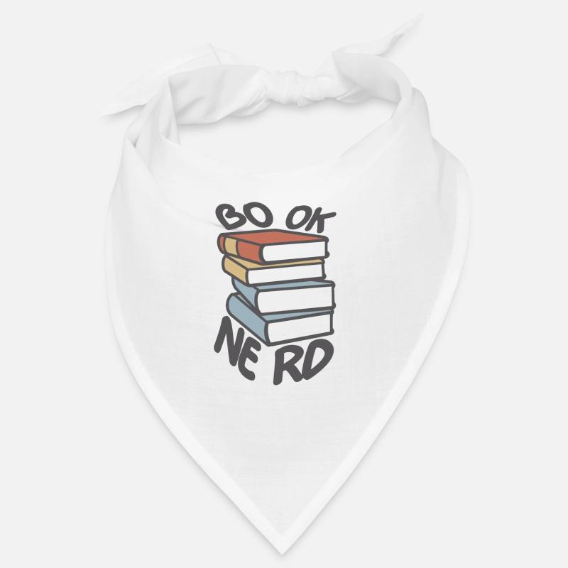 Book Nerd Book Stack Bandana