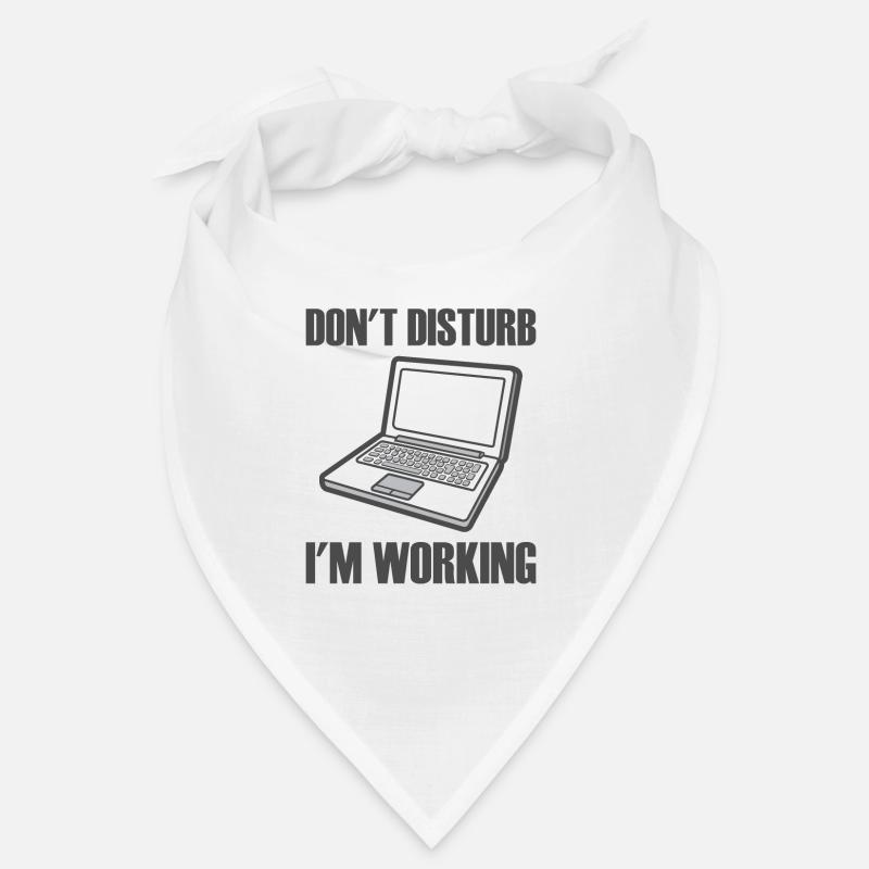 Ordinateur portable dont disturb en working Bandana