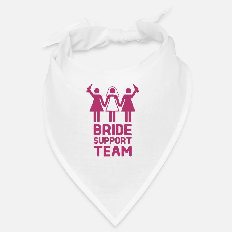 Bride support team Geschenk Hochzeit Bandana