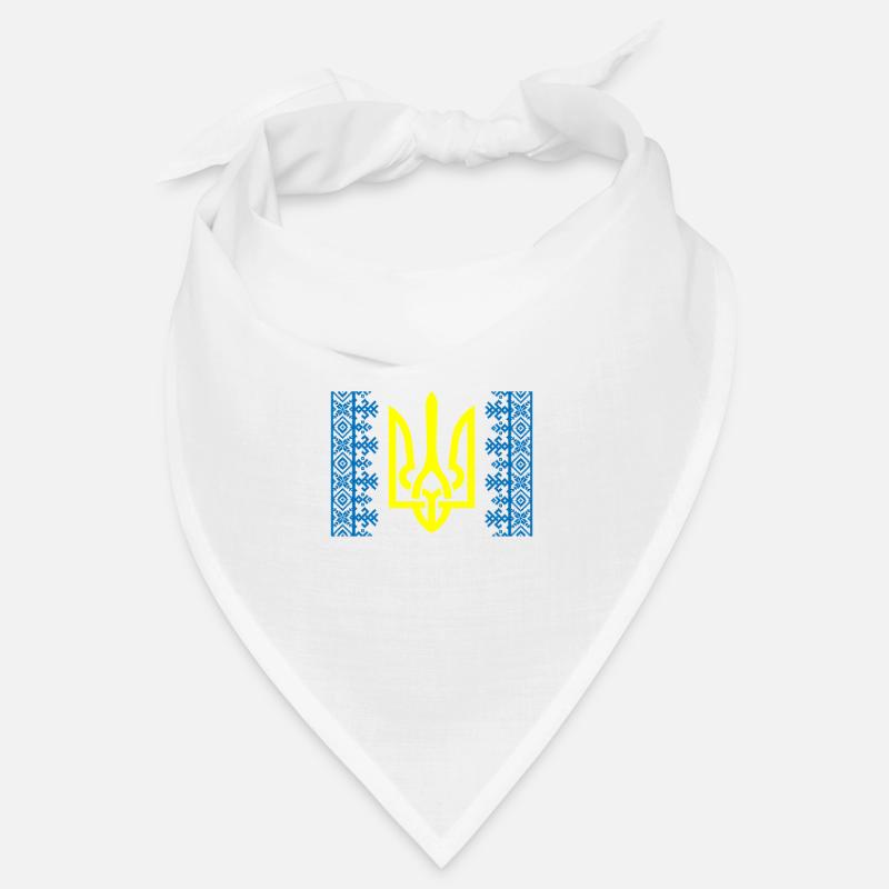 Kiev Trysub drapeau cyrillique cadeau Ukraine Bandana