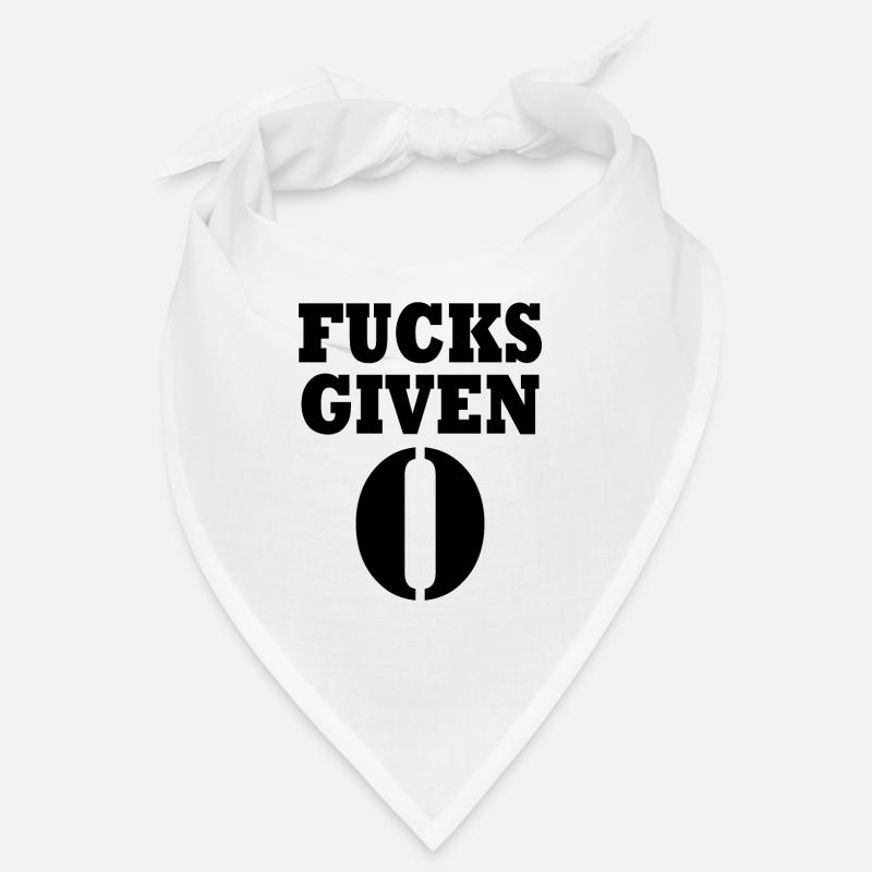 Zero fucks given Bandana