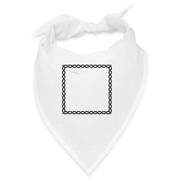Rahmen Wikinger - Bandana - Weiß - Vorne
