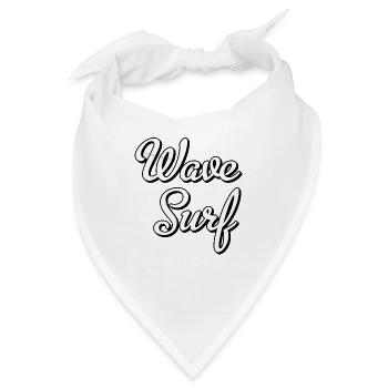 Wave Surf - Bandana - Weiß - Vorne