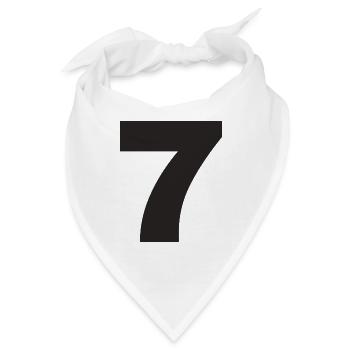 7 - Bandana - Weiß - Vorne