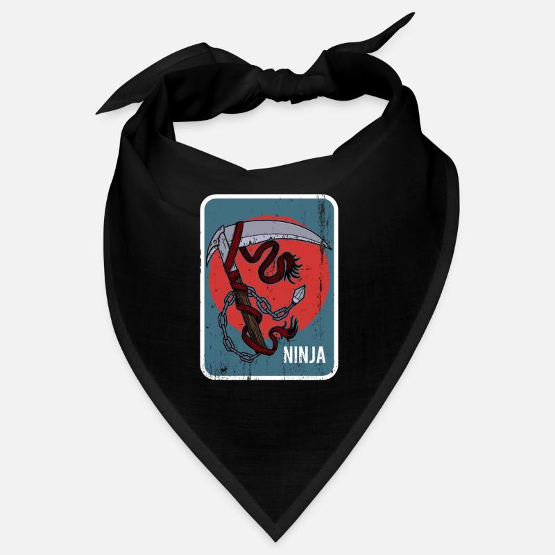 Kusarigama Training Weapon Combat Training Japon Bandana