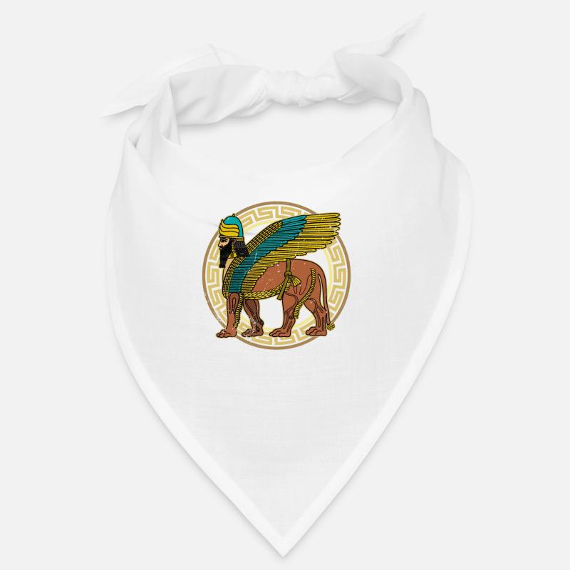 Assyrie Lamassu Divinité Babylone Mythologie Bandana