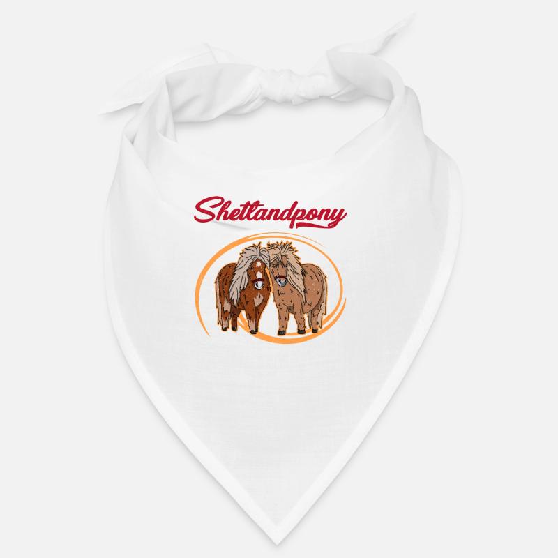 Shetland Pferdehalter Shetty Pony Reitsport Bandana