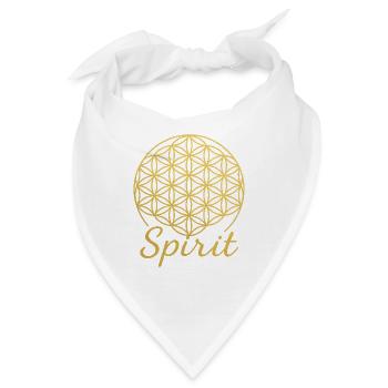 Lebensblume Spirit - Bandana - Weiß - Vorne