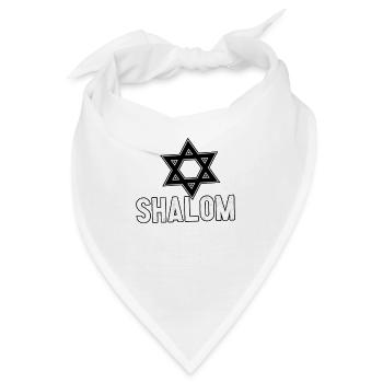 shalom - Bandana - Weiß - Vorne