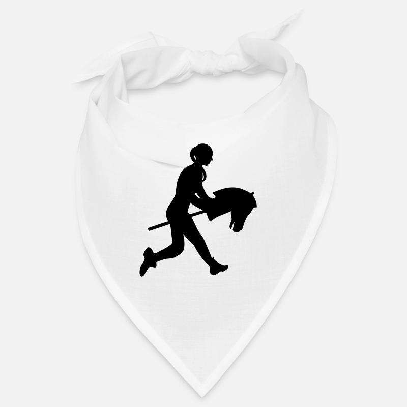 Galopez sur le cheval de bâton Bandana