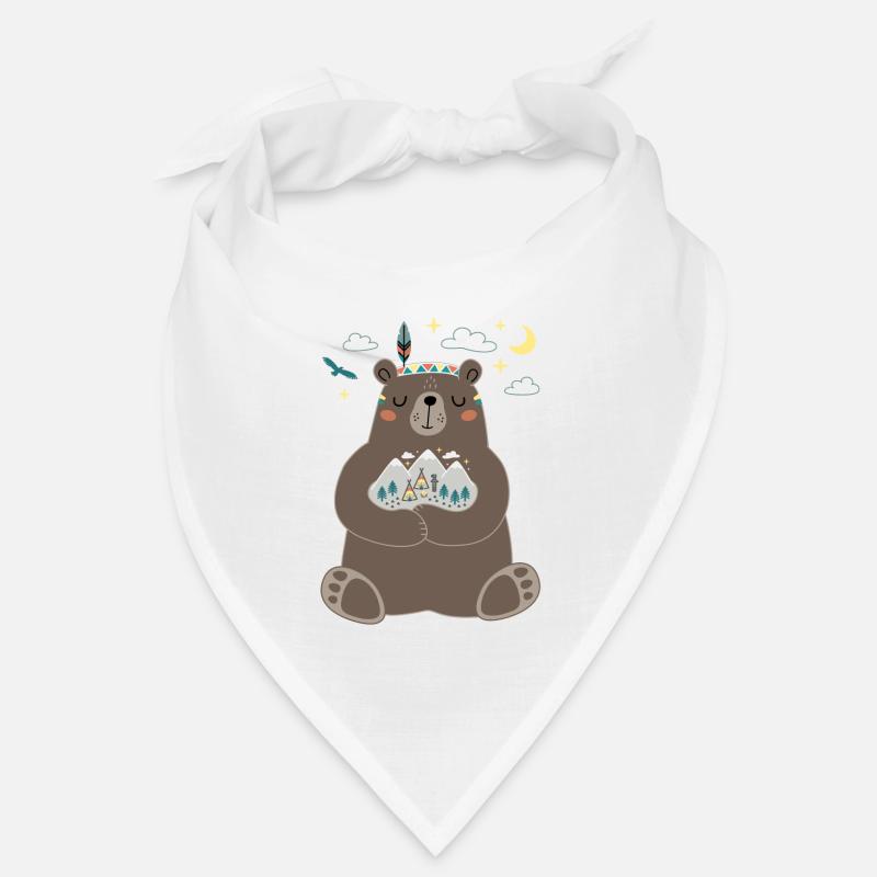 dreaming bear Bandana