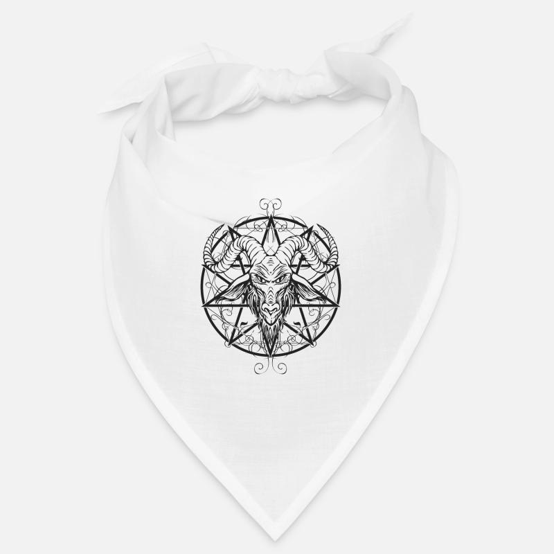 Black Baphomet Bandana