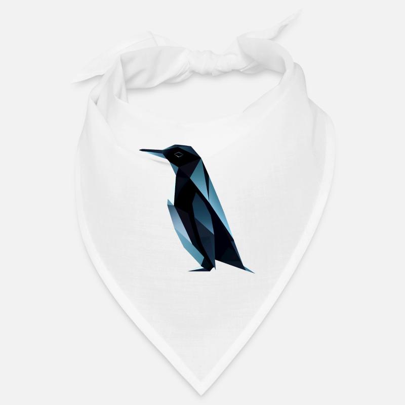 Mignon pingouin Low Poly Design Bandana