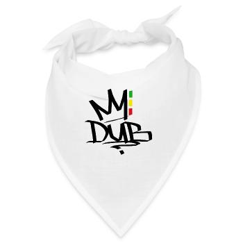 Dub Reggae Rasta - Bandana - Weiß - Vorne