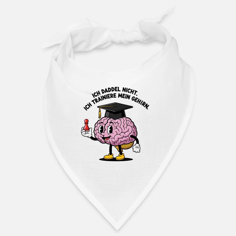 I don't daddle, I train my brain Bandana
