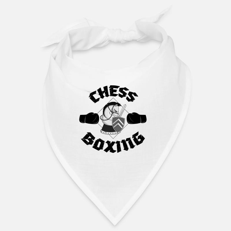 Idée de boxe cadeau d'échecs boxer boxer Bandana