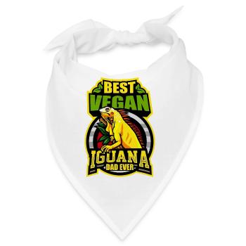 Leguan - Bandana - Weiß - Vorne