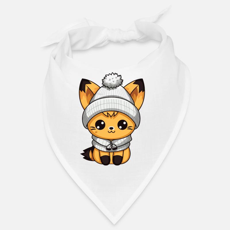 Fox Winter Comic Bandana