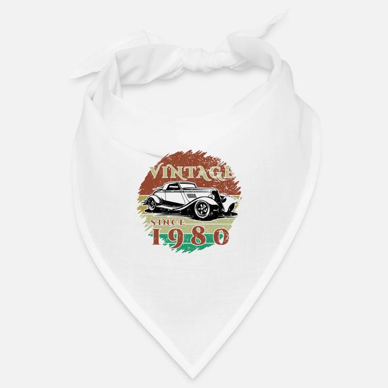 44. Geburtstag Ein Klassiker - Vintage since 1980 Bandana