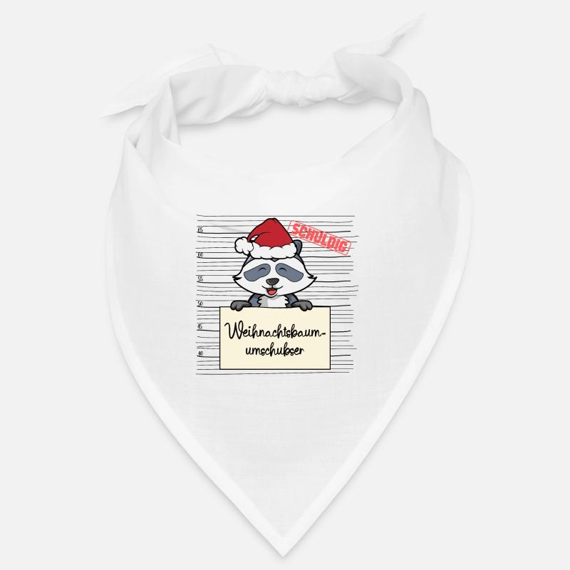 Weihnachtsbaum Umschubser Waschbär Bandana
