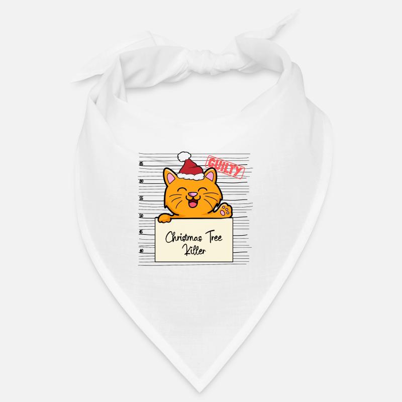 Weihnachtsbaum Umschubser Katze Bandana