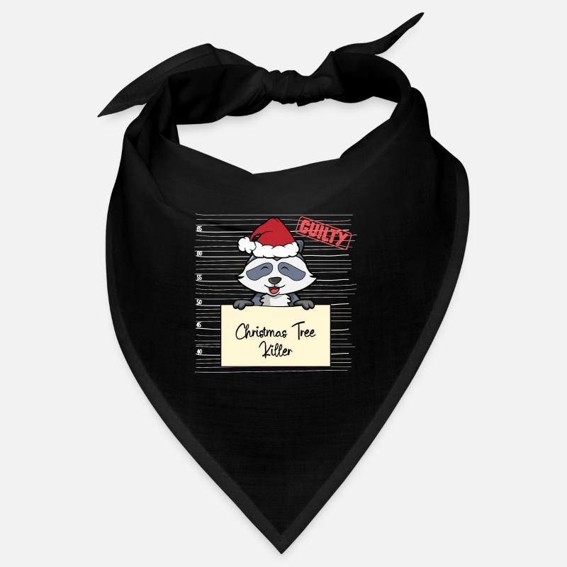 Weihnachtsbaum Umschubser Waschbär Bandana
