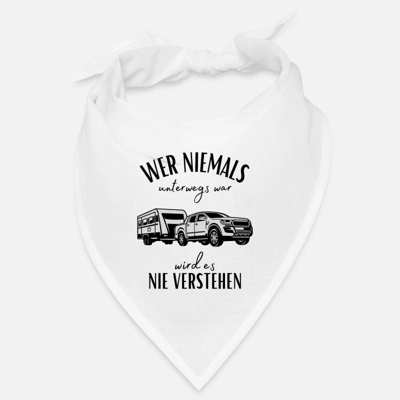 Camper and Caravan Saying-Funny Camper Motif Bandana