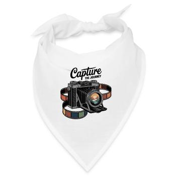 Capture the Journey - Bandana - Weiß - Vorne