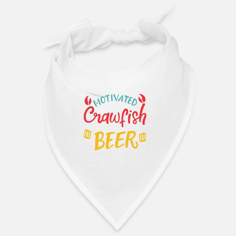 Motivated By Crawfish & Beer Bandana
