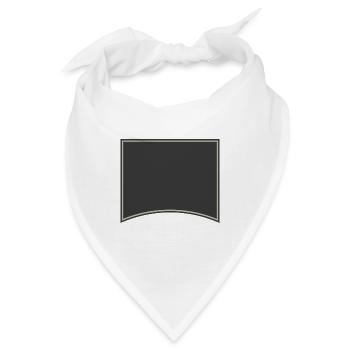 Banner groß - Bandana - Weiß - Vorne