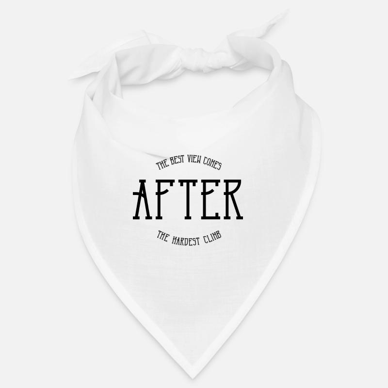 La meilleure vue vient après la montée la plus difficile Bandana