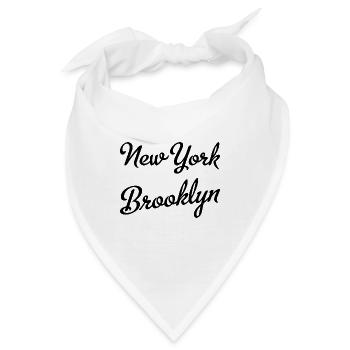 New York Brooklyn - Bandana - Weiß - Vorne