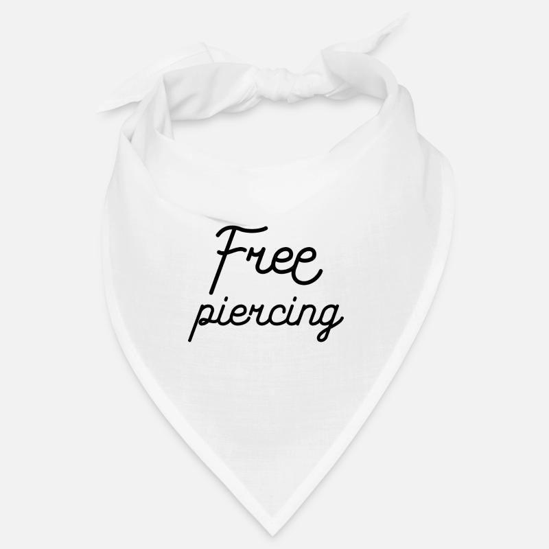 Piercing gratuit Bandana