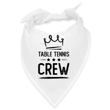 Table Tennis Crew - Bandana - Weiß - Vorne