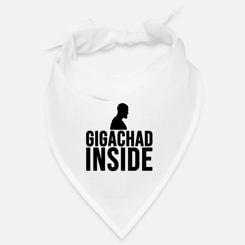 Gigachad inside (black) Bandana